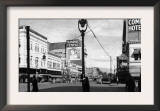Street Scene, View of Masonic Temple - Yakima, WA Poster
