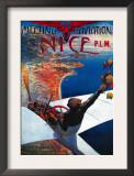Meeting D' Aviation in Nice, France Poster - Europe Poster