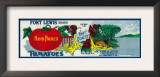 Fort Lewis Tomato Label - Roanoke, VA Posters