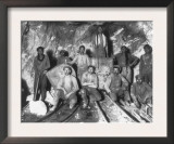 Gold Miners in South Africa Photograph - South Africa Print