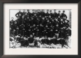 Greek Infantry Officers Photograph - Greece Prints