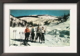 Mt. Spokane State Park Ladies Skiing - Washington Prints