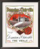 Domaine De Clairville Wine Label - Europe Print