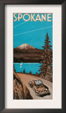 Spokane Advertising Poster No.2 - Spokane, WA Prints