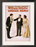 Sherlock Holmes Theatrical Play Poster No.2 Prints