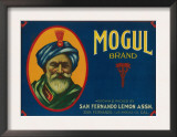 Mogul Lemon Label - San Fernando, CA Prints