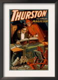 Thurston the Great Magician with Devil Magic Poster Print
