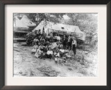 Miners on Strike in West Virginia Photograph - Lick Creek, WV Prints
