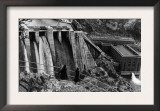 Aerial View of Long Lake Dam - Spokane, WA Prints