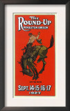 Advertisement for the Round-Up - Pendleton, OR Poster