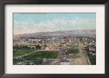 Aerial View of the City - Pocatello, ID Art