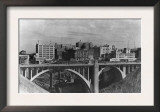 View of the Spokane Skyline - Spokane, WA Posters