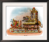 King - Mardi Gras Parade Float Design Posters