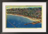 Yacht Harbor, The Palisades, and Santa Monica Beach - Santa Monica, CA Prints Yacht Harbor, The Palisades, and Santa Monica Beach - Santa Monica, CA Prints