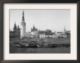 View of the Kremlin and the Moscow River Photograph - Moscow, Russia Poster
