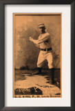 St. Louis, MO, St. Louis Browns, Silver King, Baseball Card Print