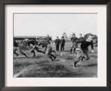 Yale Footbal Practice Photograph - New Haven, CT Poster