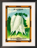 Radish Seed Packet Prints