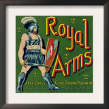 Lake Wales, Florida, Royal Arms Brand Citrus Label Prints