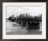 Richmond, VA, Ruins of Mayo's Bridge, Civil War Posters