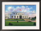 Fort Knox, Kentucky, Exterior View of the US Gold Depository Prints