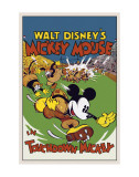Touchdown Mickey Affiches