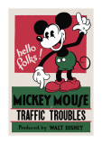 Traffic Troubles Lámina giclée Traffic Troubles Lámina giclée