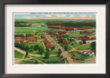 Fort Knox, Kentucky, Aerial View of the Entrance Drive, 1st Cavalry Barracks Prints