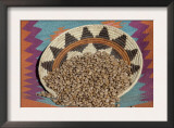 Dried Beans in a Native American Basket Posters