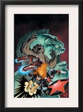 Hulk: Winter Guard 1 Cover: Darkstar, Crimson Dynamo, Ursa Major, Red Guardian and Hulk Prints by Steve Ellis