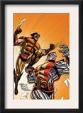 Wolverine First Class 21 Cover: Colossus and Wolverine Posters by David Williams