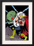 X-Statix 25 Cover: Thor and Doop Art by Michael Allred