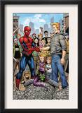 Marvel Adventures Spider-Man 34 Group: Spider-Man, Green Goblin, Flash Thompson Prints by Cory Hamscher