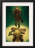 New Avengers: The Reunion 4 Cover: Ronin and Mockingbird Poster by Jo Chen