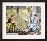 Aristotle Instructing the Young Alexander the Great Art