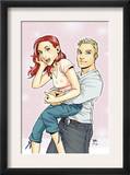 Mary Jane 3 Cover: Watson, Mary Jane, Thompson and Flash Posters by Takeshi Miyazawa
