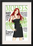 Models, Inc. 3 Cover: Watson and Mary Jane Posters by Scott Clark