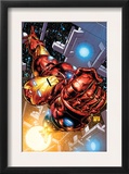 The Invincible Iron Man 1 Cover: Iron Man Prints by Joe Quesada