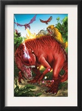 Lockjaw and the Pet Avengers 2 Group: Devil Dinosaur, Zabu, Red Wing and Lockheed Posters by Ig Guara
