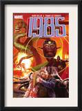 Marvel 1985 3 Cover: M.O.D.O.K. and Fin Fang Foom Prints by Tommy Lee Edwards