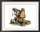Iron Foundry, c.1803-1806 Poster