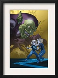 Dark Reign: Fantastic Four 4 Cover: Green Goblin, Richards, Franklin, Richards and Valeria Print by Pasqual Ferry