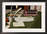 General Washington's Desk at His Winter Camp Headquarters in Valley Forge, Pennsylvania Poster