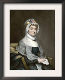 Abigail Adams, with Her Autograph Prints