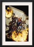 Captain Britain and MI13 15 Cover: Black Knight Print by Mico Suayan