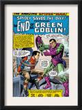 Dark Reign: The Goblin Legacy One-Shot Cover: Osborn, Norman, Parker and Peter Fighting Prints by John Romita Sr.