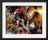 The Amazing Spider-Man 545 Group: Spider-Man, Parker, Peter, Mary Jane Watson, and May Parker Prints by Joe Quesada