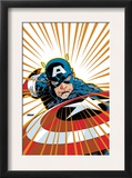 Captain America V4, 27 Cover: Captain America Fighting Art by Dave Johnson