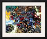 Guardians Of The Galaxy 7 Group: Major Victory, Groot, Bug and Rocket Raccoon Posters by Paul Pelletier
