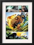 Marvel Adventures Fantastic Four 5 Group: Invisible Woman, Thing and Human Torch Posters by Manuel Garcia